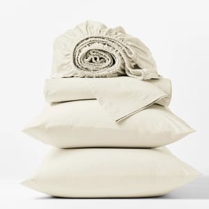 Coyuchi Refined Organic Cotton Percale Sheet Sets