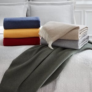 Sferra Matese Merino Wool Throw Blanket