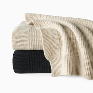 Sferra Pettra Lambswool Throw Blanket