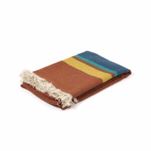 Libeco Redwood Linen and Wool Throw