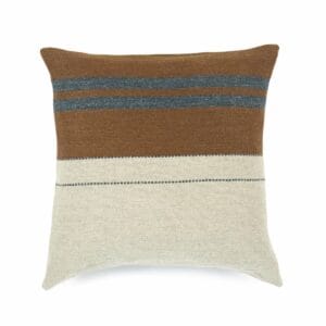 Libeco Highland Stripe Linen and Wool Pillow Cover