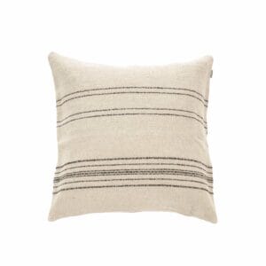Libeco Moroccan Stripe Linen and Wool Pillow Cover