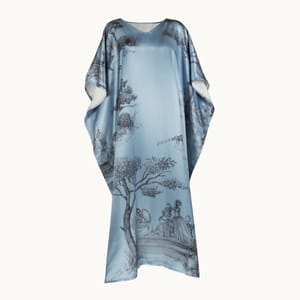 Gingerlily Harlem Toile Silk Kaftan