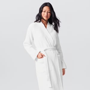 Coyuchi Organic Cotton Waffle Spa Robe