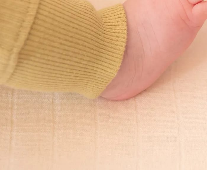 Naturepedic Organic Breathable Muslin Crib Sheet image