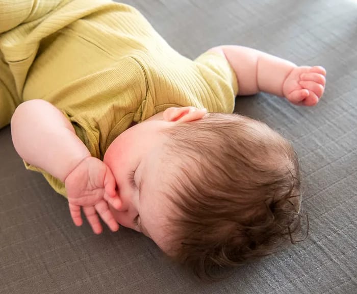 Naturepedic Organic Breathable Muslin Crib Sheet image