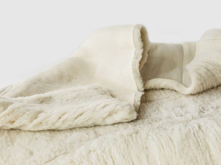 Holy Lamb Organics Happy Lamb Fleece Wool Mattress Topper image