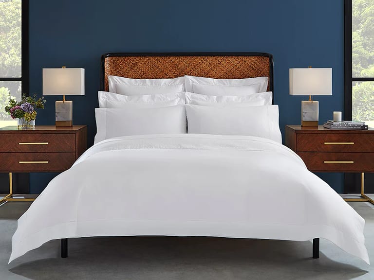 Sferra Celeste Percale Sheets image