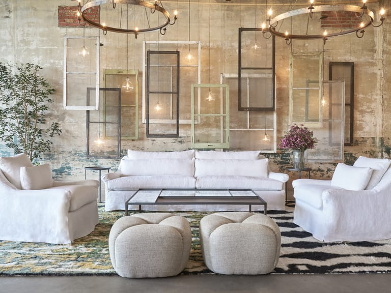 Cisco Home Genevieve Sofa and Loveseat image