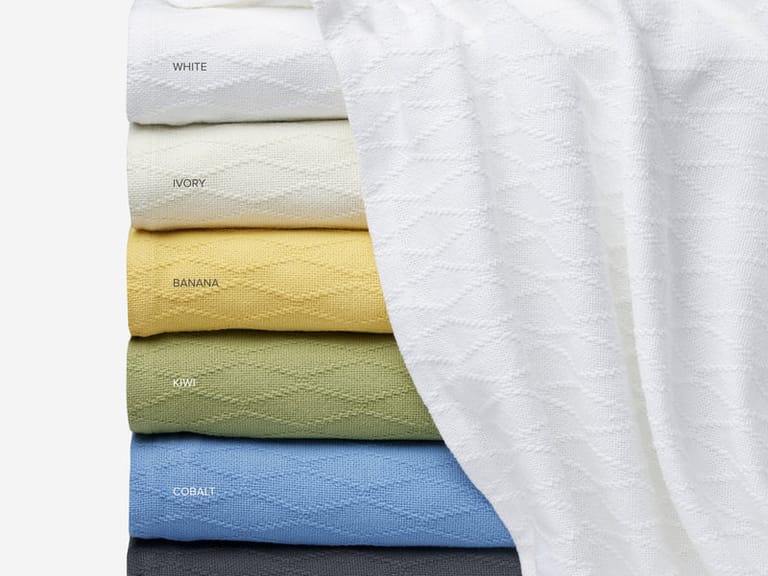 Sferra Cetara Cotton Blanket