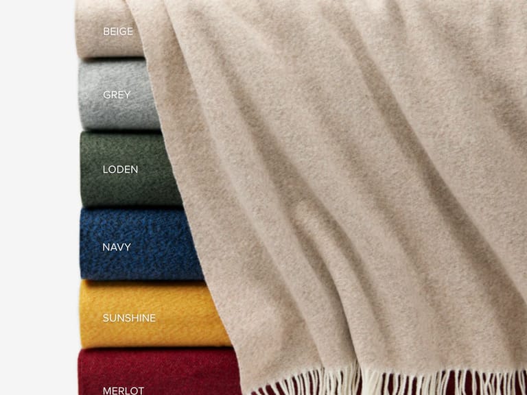Sferra Matese Merino Wool Throw Blanket image