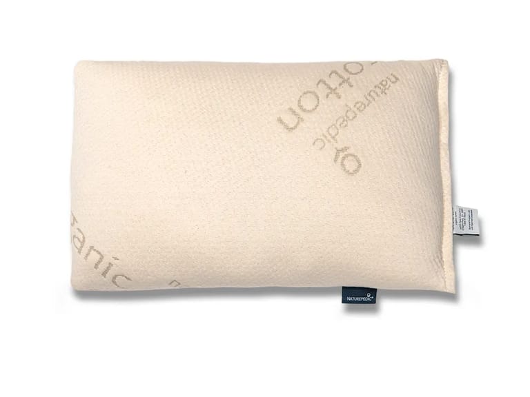 Naturepedic Toddler PLA Pillow With Organic Cotton Fabric image