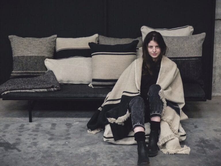 Libeco Marshall Linen and Wool Throw image