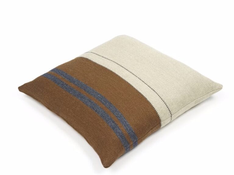 Libeco Highland Stripe Linen and Wool Pillow Cover image