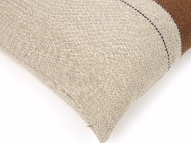 Libeco Highland Stripe Linen and Wool Pillow Cover image