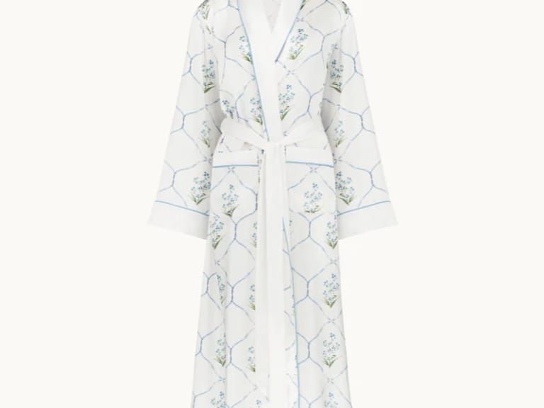 Gingerlily Silk Dressing Gown image