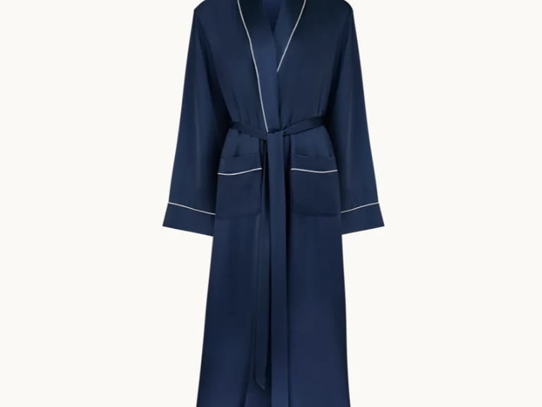 Gingerlily Silk Dressing Gown image
