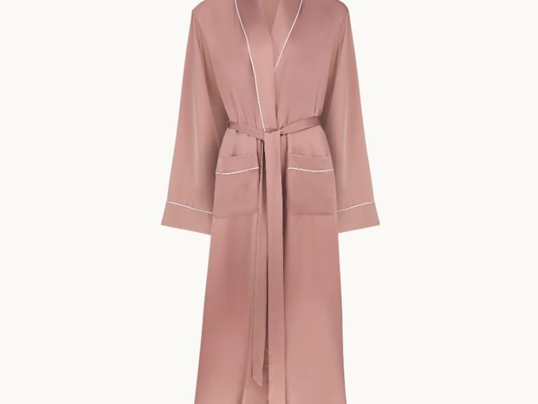 Gingerlily Silk Dressing Gown image