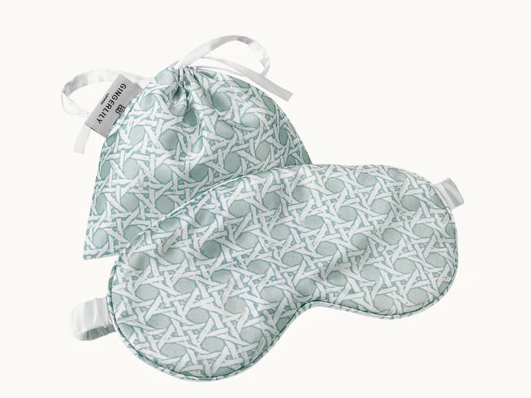 GingerLily Silk Eye Mask with pouch image