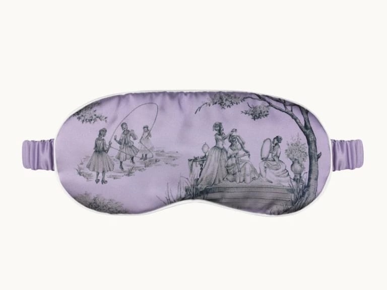 GingerLily Silk Eye Mask with pouch image