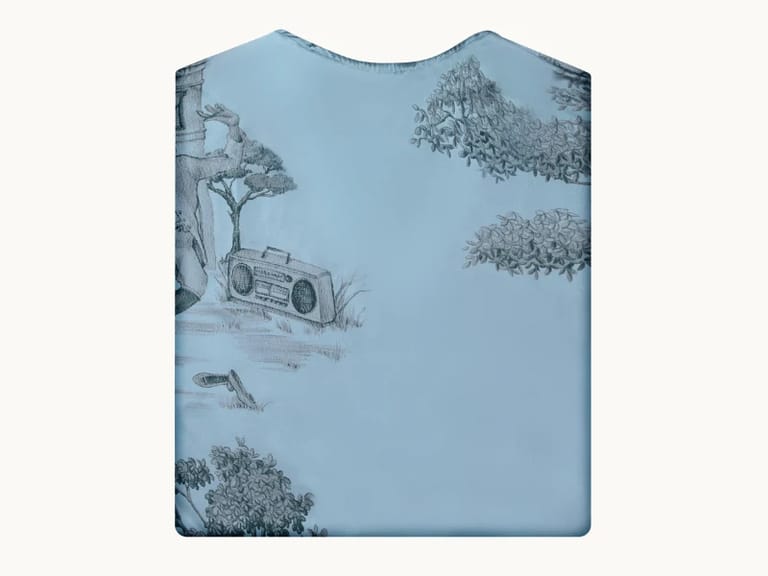 Gingerlily Harlem Toile Silk Kaftan image