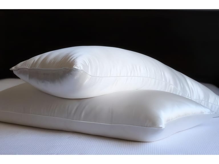 Perle Silk Pillow with Silk Shell