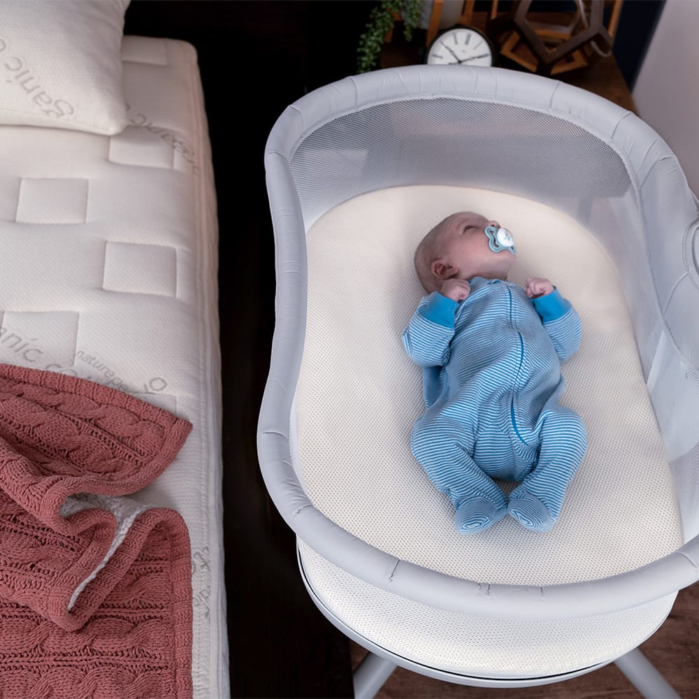 Naturepedic Organic Breathable Bassinet Mattress for Halo Bassinets Organic Crib Mattresses