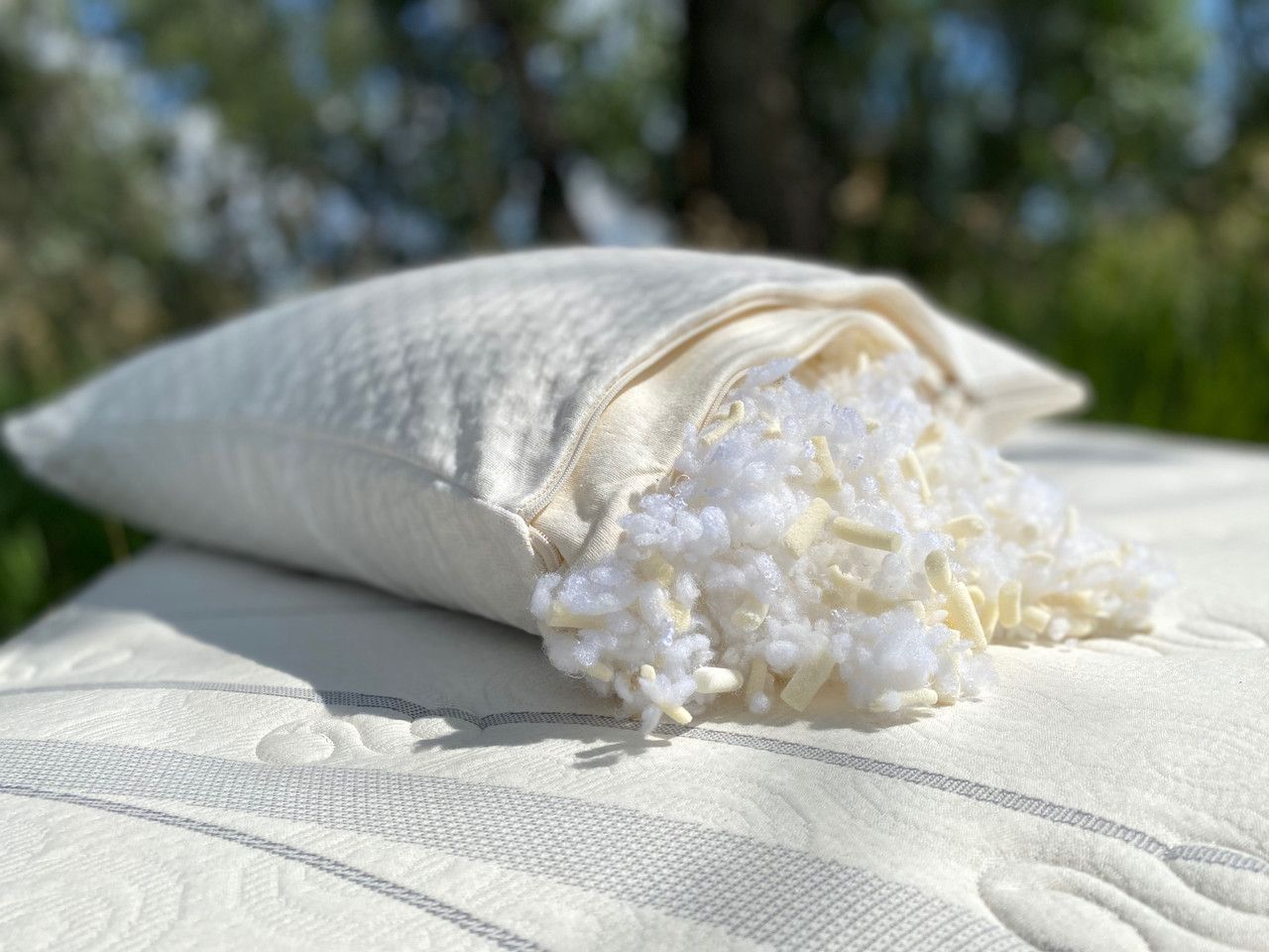 Suite Sleep Suite Sleep Shredded Latex Tencel Blend Pillow Latex