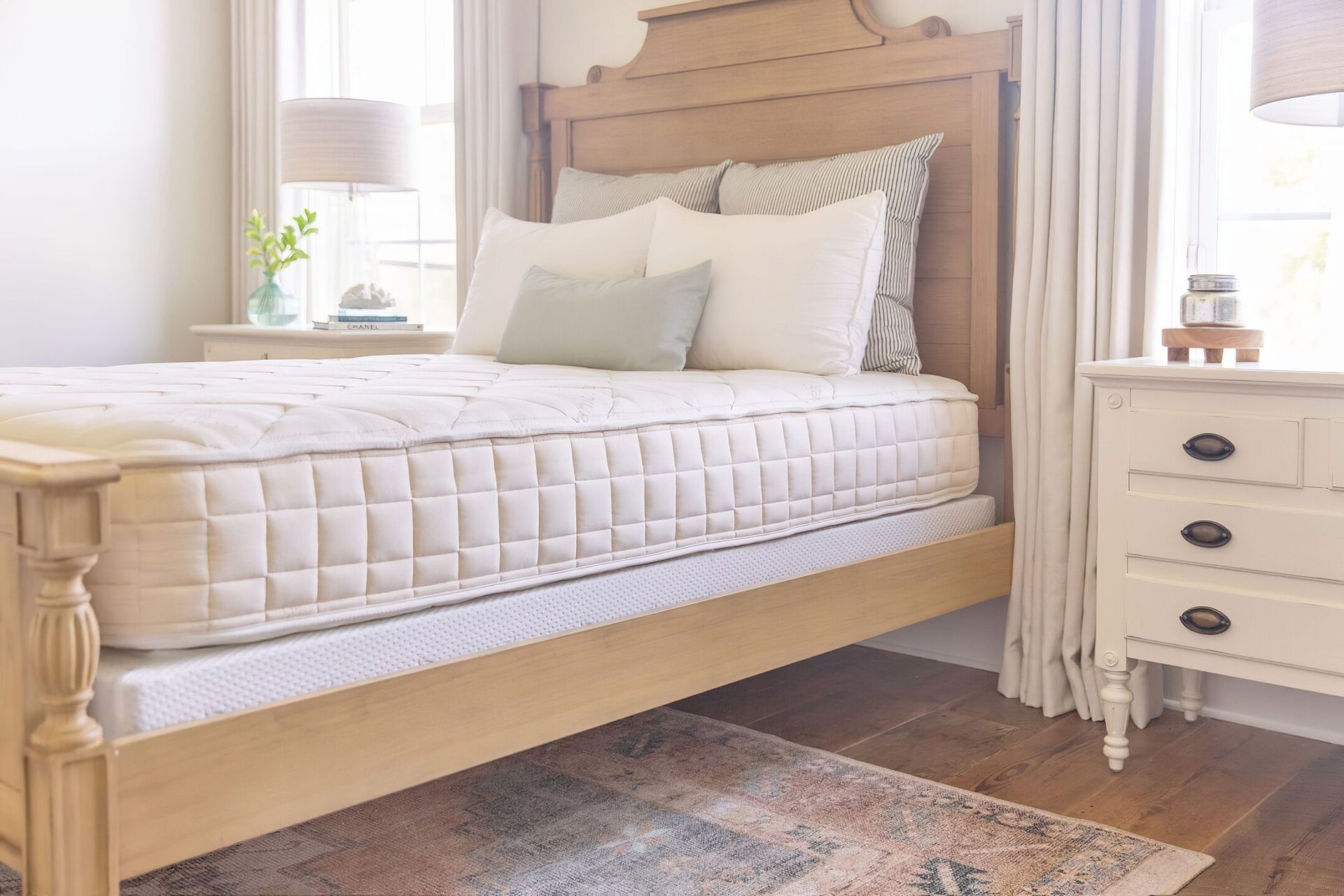 Naturepedic Chorus Organic Cotton Mattress california king no foundation
