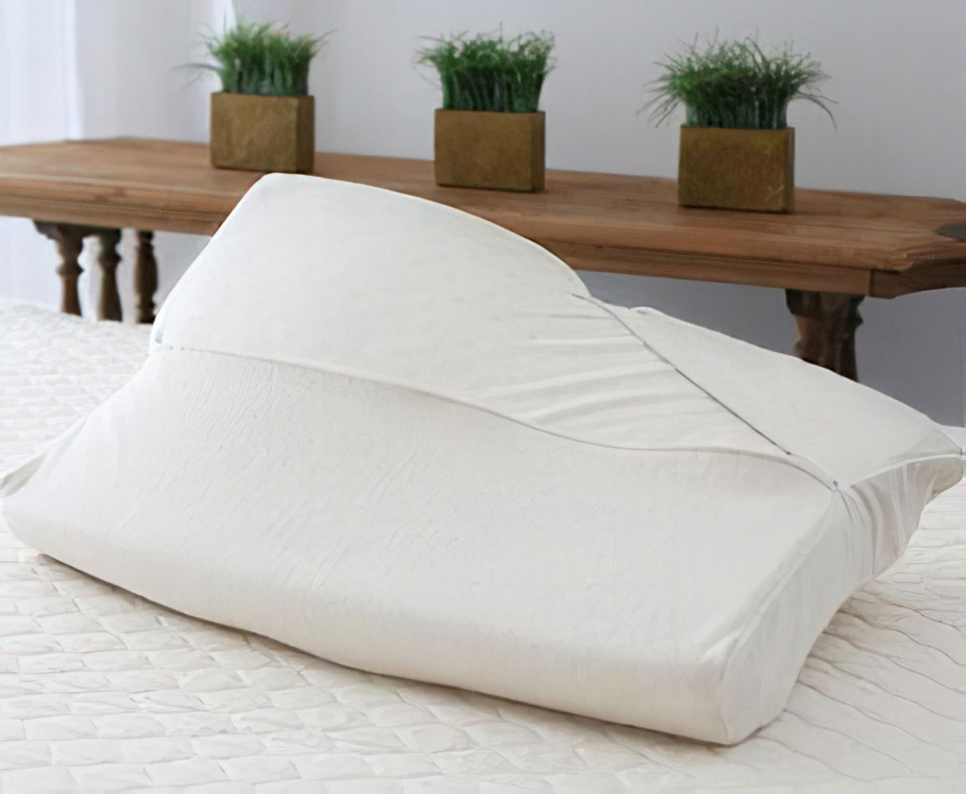 Natural latex contour pillow shop
