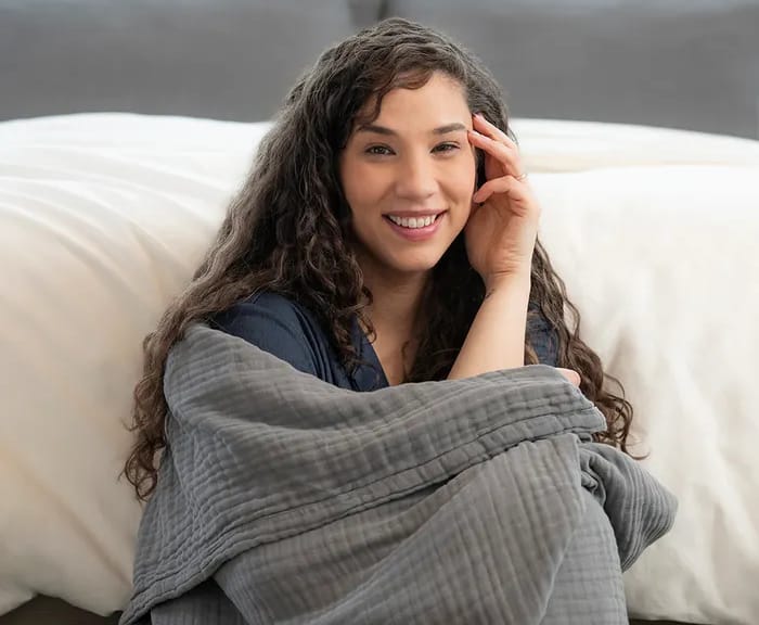 Naturepedic Certified Organic Cotton Breathable Muslin Blanket Blankets and Quilts
