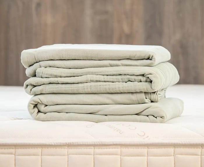 Naturepedic Certified Organic Cotton Breathable Muslin Blanket Blankets and Quilts