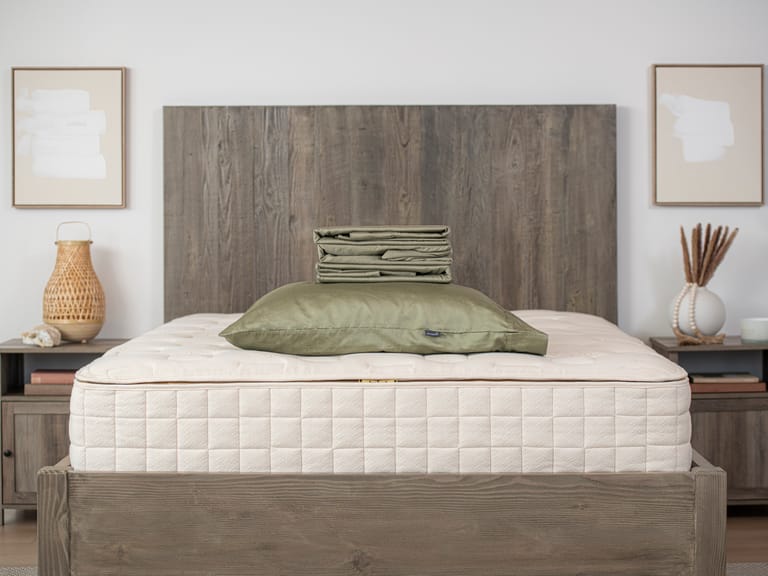 Naturepedic Organic Cotton Sateen Sheets and Pillowcases