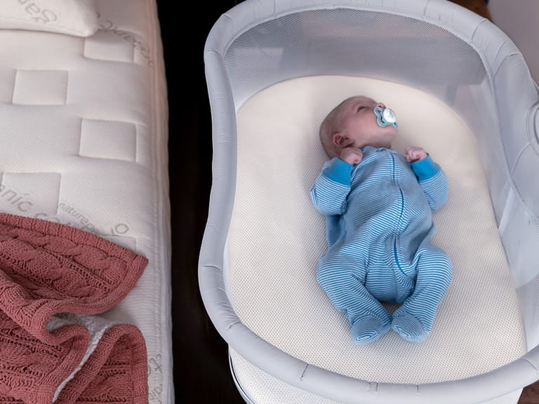 Naturepedic Organic Breathable Bassinet Mattress for Halo Bassinets Organic Crib Mattresses