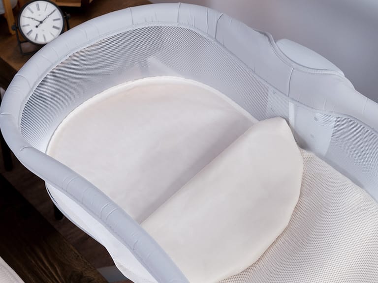 Naturepedic Waterproof Breathable Bassinet Mattress Cover for Halo