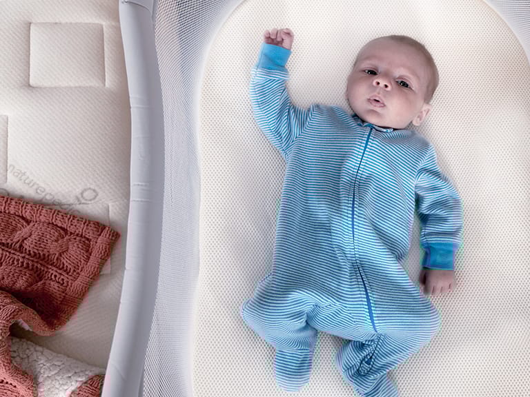 Naturepedic Waterproof Breathable Bassinet Mattress Cover for Halo
