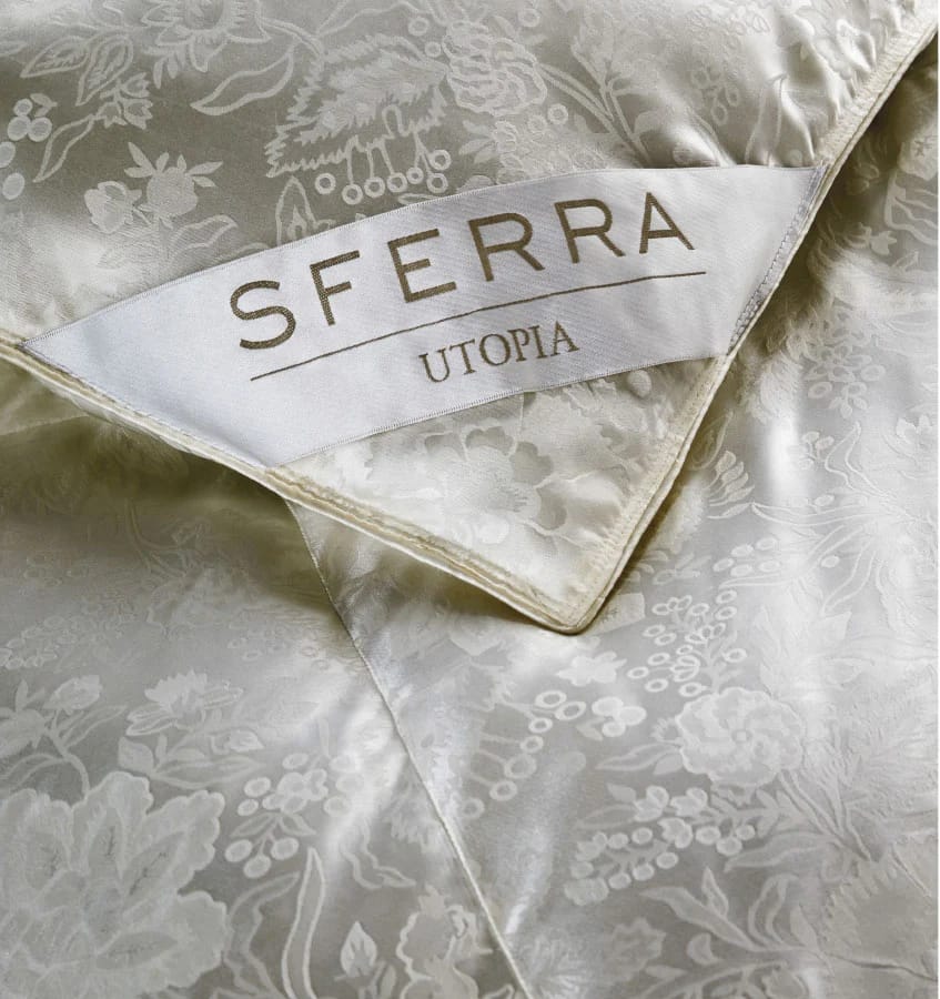 Sferra Utopia Eider Down Custom Duvet | Down Comforters