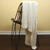 LinenCasa Stonewashed Linen Throw Charly - Textured - Frayed Edges image