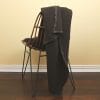 LinenCasa Linen Throw - Stonewashed - Waffle Textured - Frayed Edges image