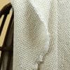 LinenCasa Linen Throw - Stonewashed - Waffle Textured - Frayed Edges image