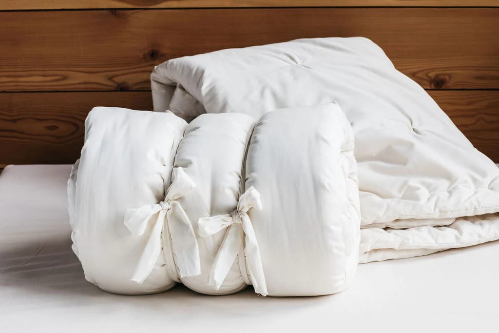 Holy Lamb Organics All Natural Dual Weight Wool Comforter