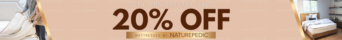 20% off Naturepedic March 2023