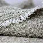 Closeup texture for Linen Throw