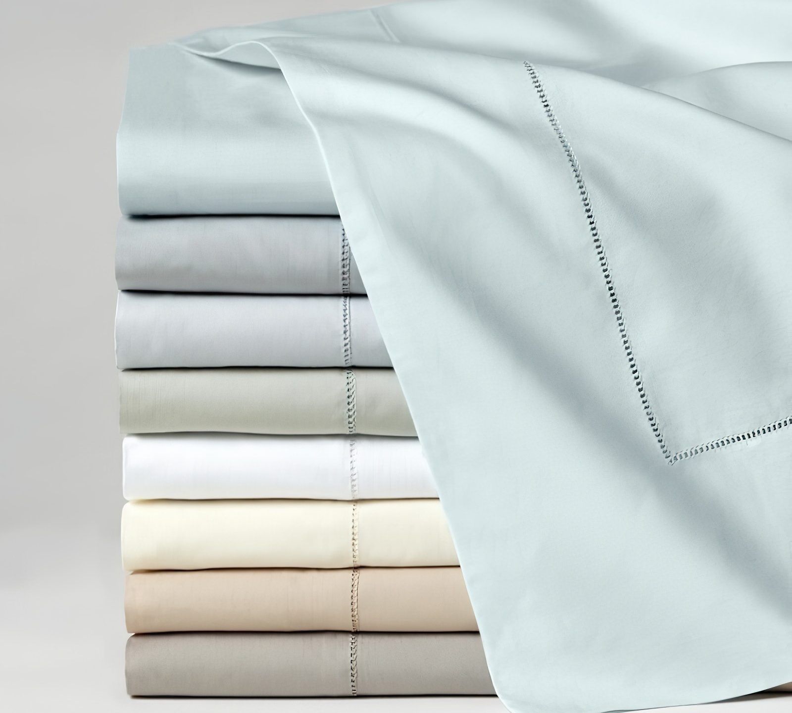 Sferra Fiona Luxury Cotton Sateen Sheets Sheets