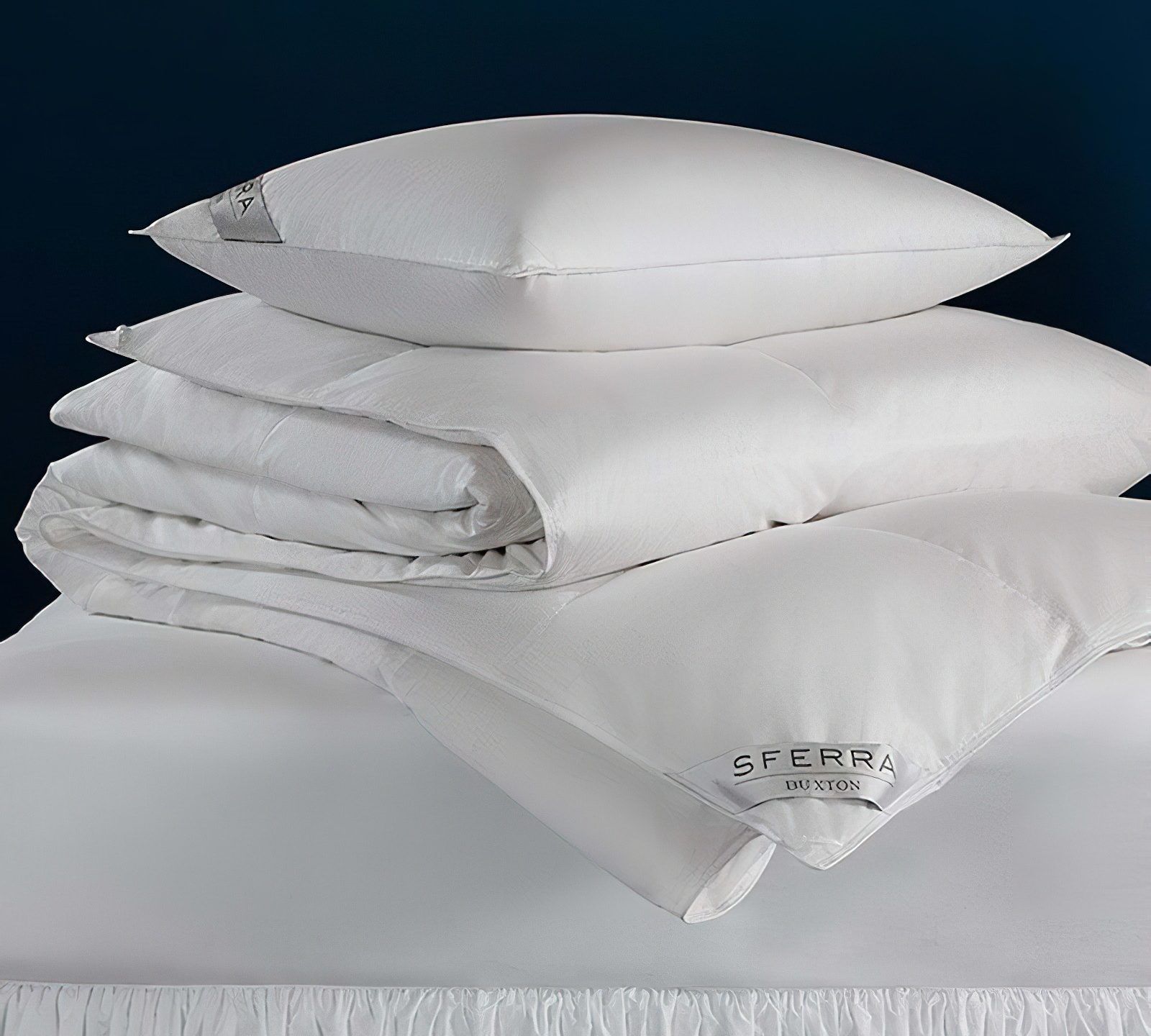 White goose feather duvet online