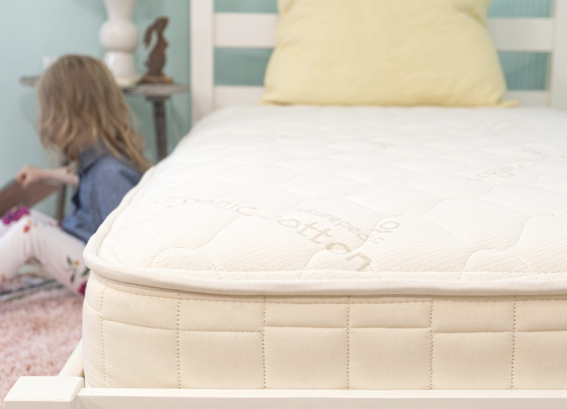 Naturepedic 2 in 1 Kids Mattress made of organic cotton Organic Kids