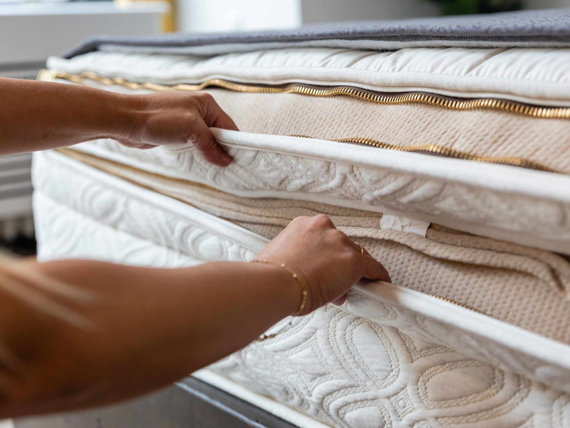 Naturepedic EOS Pillowtop Latex Mattress Organic Hybrid Mattresses