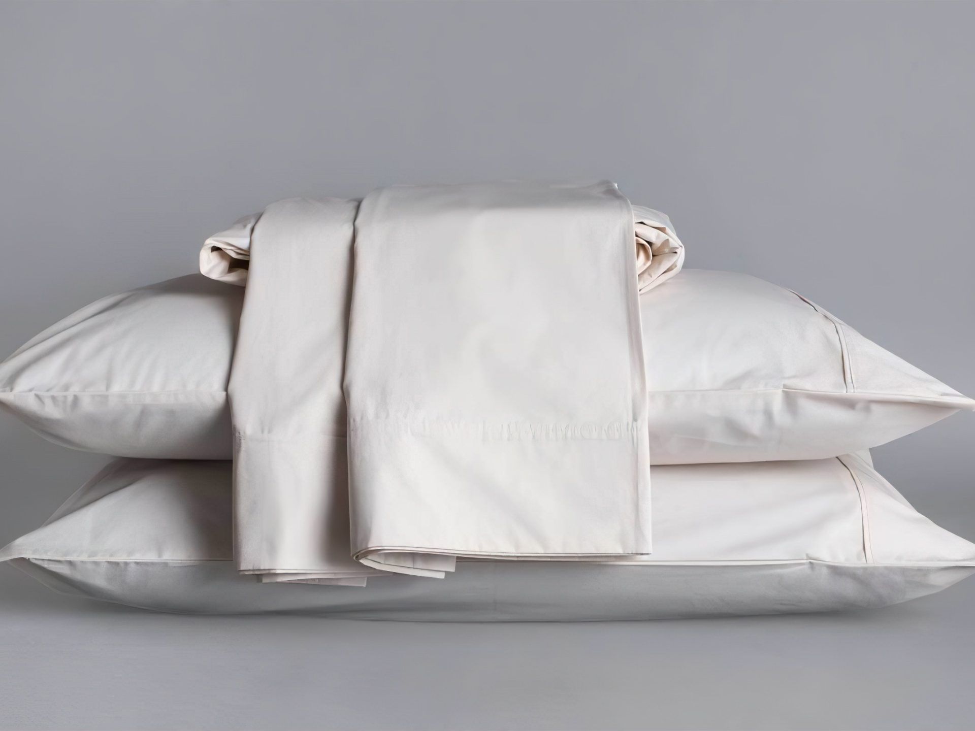 Organic Cotton Deep Pocket Fitted Sheet Twin Size - Natural