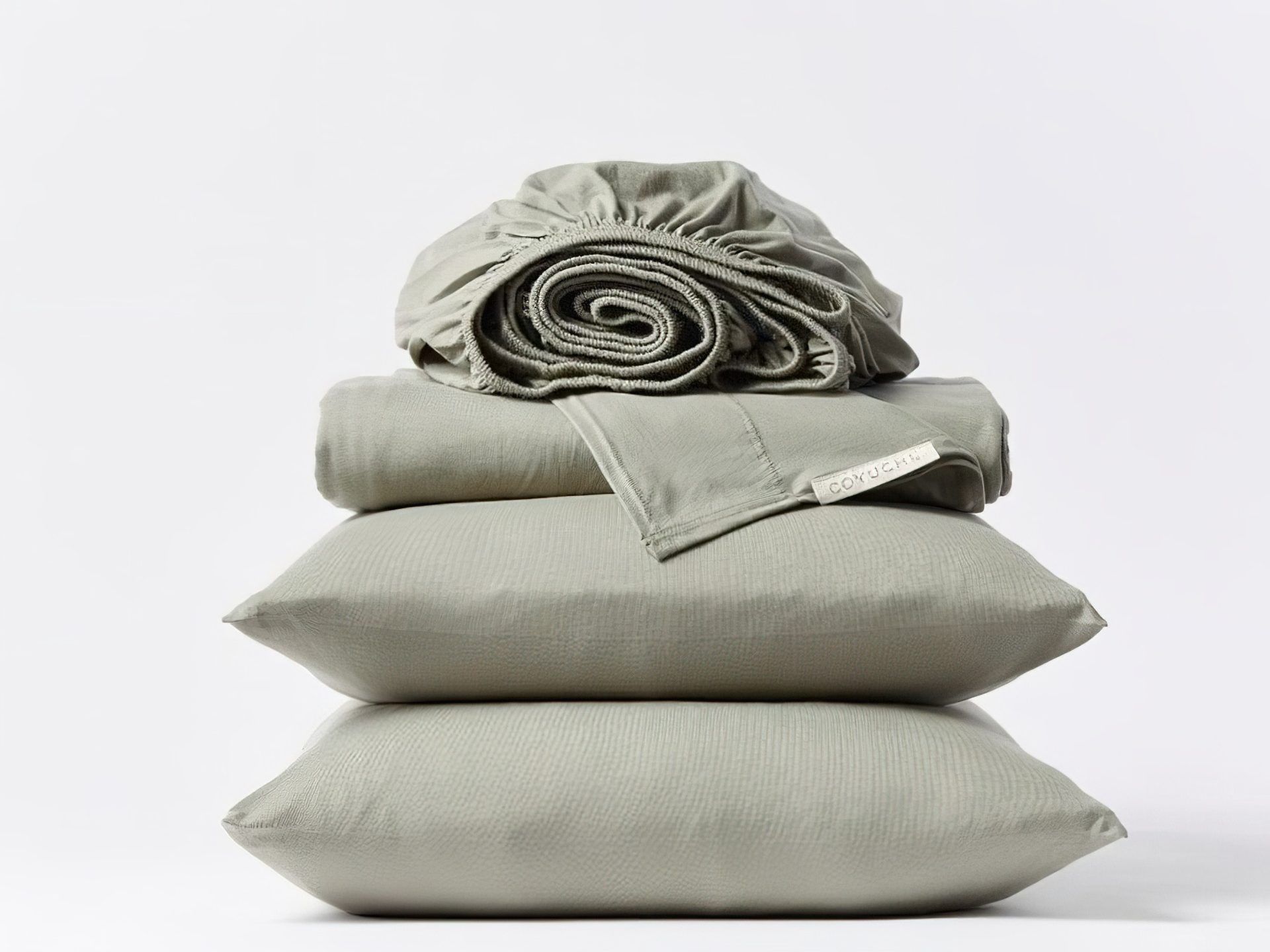 COYUCHI Organic Cotton Jersey Sheets and Pillowcases Sheets