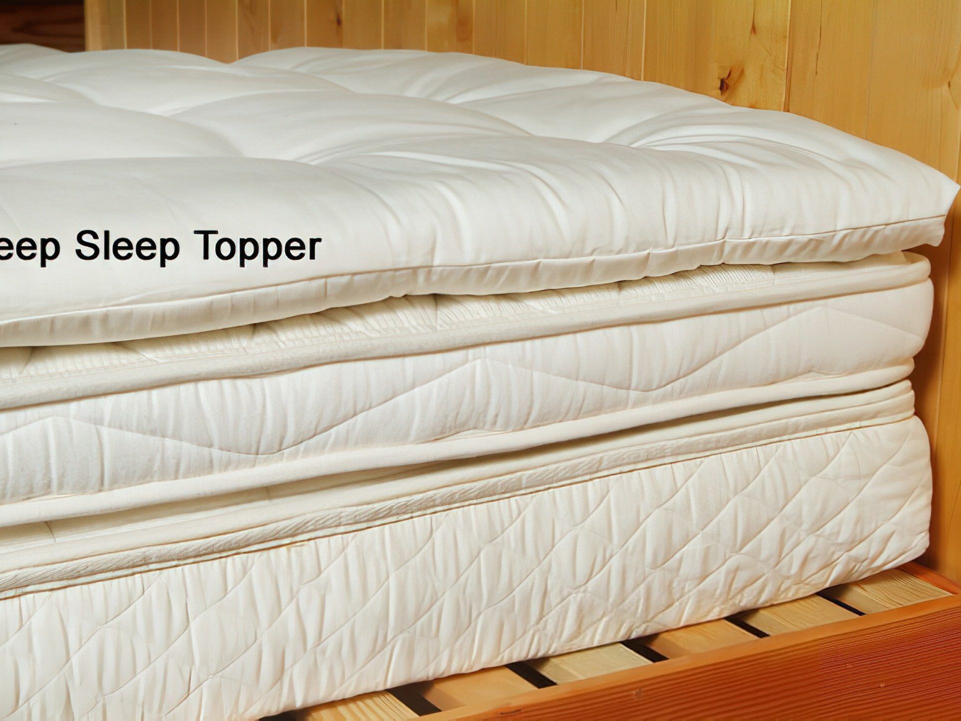 Wool crib mattress sales topper